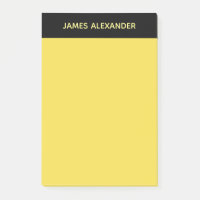 Papel amarelo legal do advogado