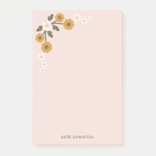 Bloco De Notas Papel cor-de-rosa rosa selvagem empoeirado da core