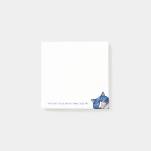 Bloco De Notas Papel de Carta Personalizado do Gato Engraçado