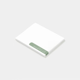 Bloco De Notas Papel de Carta Personalizado Minimalista Moderno