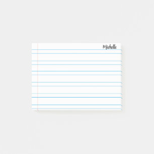 Bloco De Notas Papel de notebook da escola vinculada personalizad