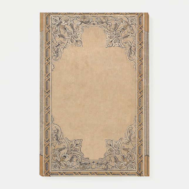 Bloco De Notas Papel de Papel de Gráfico Antigo (Frente)