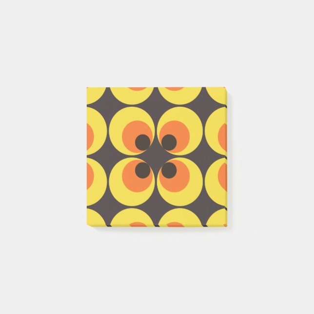 Bloco De Notas Papel de parede 70s (Frente)