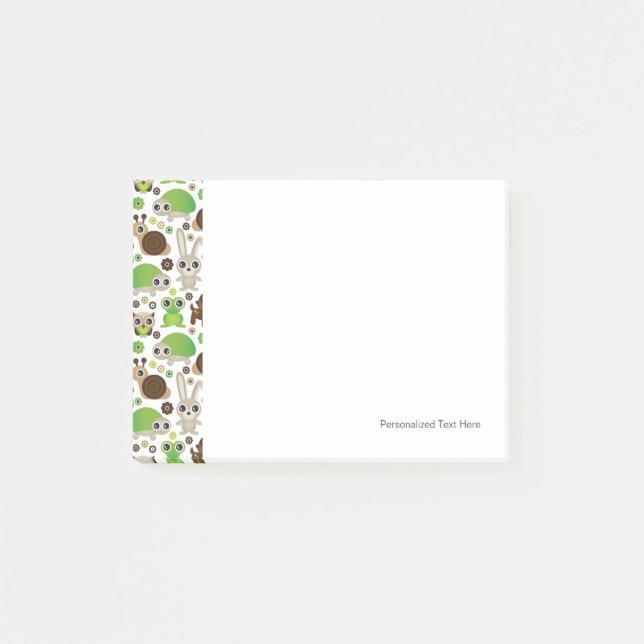 Bloco De Notas papel de parede de coelho de tartaruga (Frente)