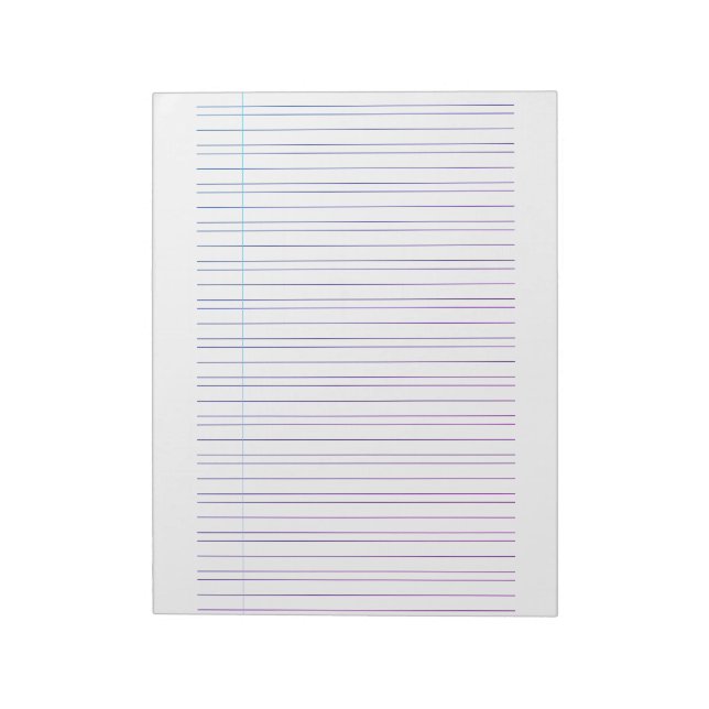 Bloco De Notas Papel de Prática de Caligrafia – Folha de Exercíci (Invertido)