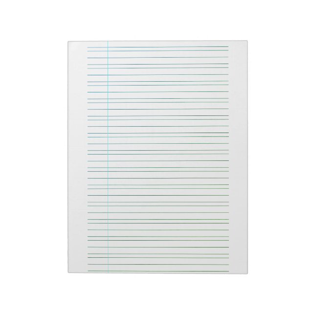 Bloco De Notas Papel de Prática de Caligrafia – Folha de Exercíci (Invertido)