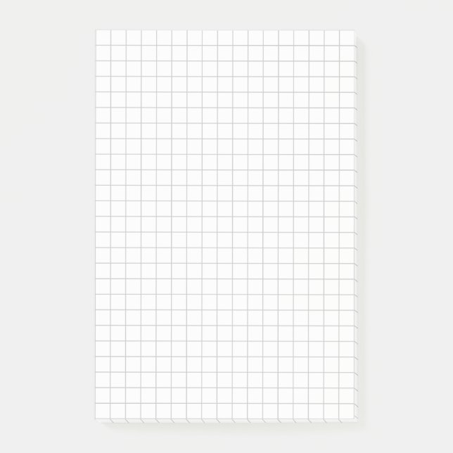 Bloco De Notas Papel Gráfico Grande Personalizado (Frente)