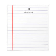 Papel Liso Minimalista Profissional Monograma
