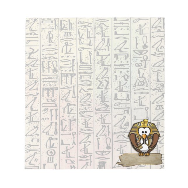 Bloco De Notas Papelaria de Faraowls (Frente)