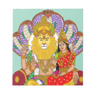 Bloco De Notas Papelaria Lakshmi Narasimha