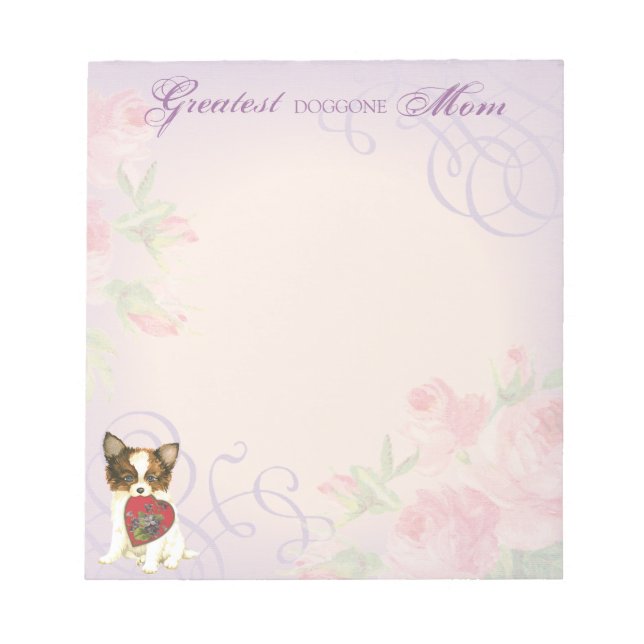 Bloco De Notas Papillon Heart Mãe (Frente)