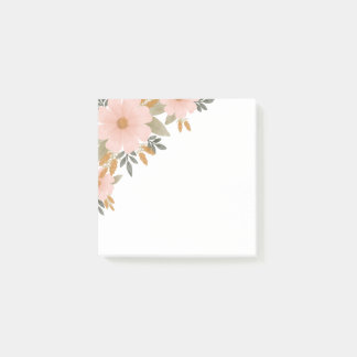 Bloco De Notas Paquistosa, Pink Fall Floral