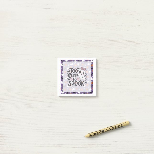 Bloco De Notas Para Cortar A Spook (Na mesa)