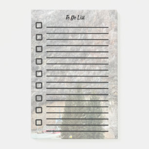 Bloco De Notas Para Fazer Lista de Pintos de Nota Adesivos e Lado