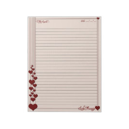 Bloco De Notas Para o meu doce
