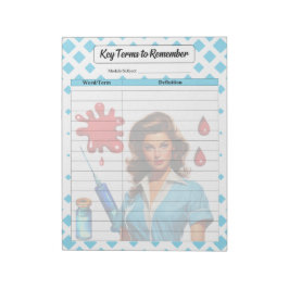 Bloco De Notas Para um _ Termos-Chave a Serem Lembrados