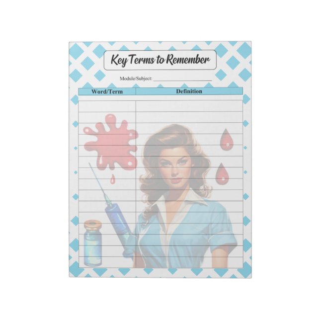 Bloco De Notas Para um _ Termos-Chave a Serem Lembrados (Invertido)