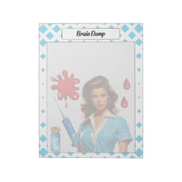 Bloco De Notas Para Uma Bomba De Cérebro Viva