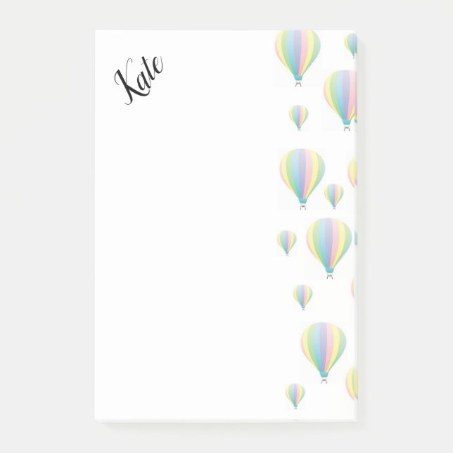 Bloco De Notas Parachutes de Post-it Notes (Frente)