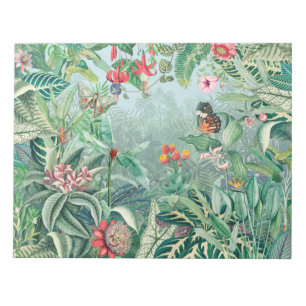 Bloco De Notas Paraíso da Floresta Tropical Fantástica