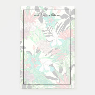 Bloco De Notas Paraíso Floral II