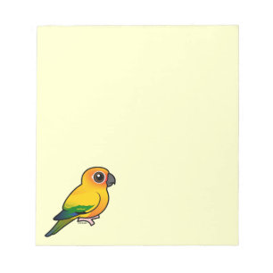 Bloco De Notas Parakeet de Birdorable Sun