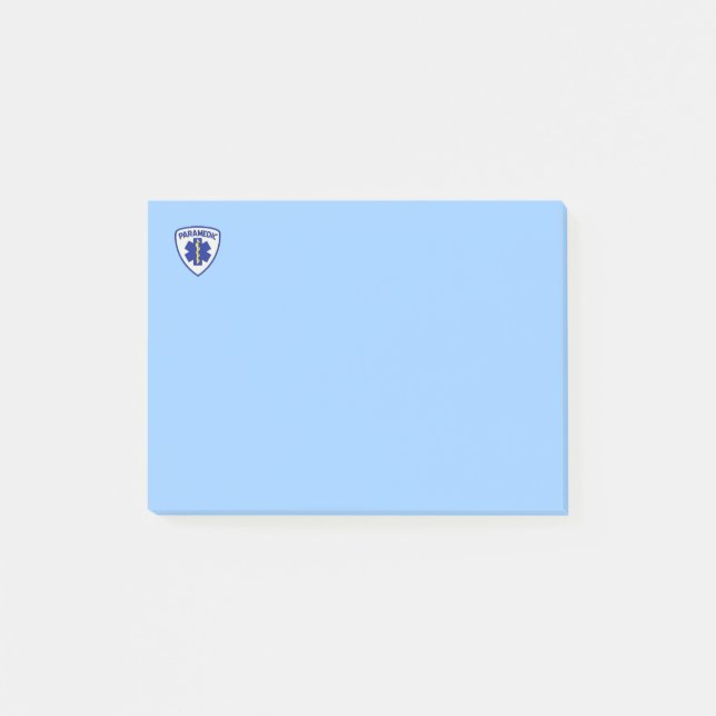 Bloco De Notas Paramedic Sheild (Frente)