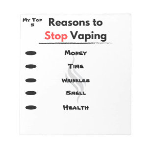 Bloco De Notas Parar Vaping Motivation Motivation motivos persona