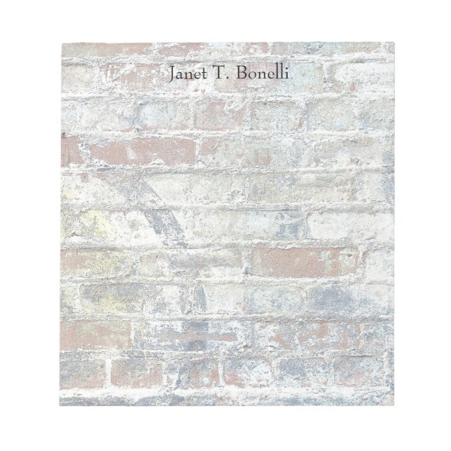 Bloco De Notas Parede Elegante Simples Sofisticada Moderna (Frente)