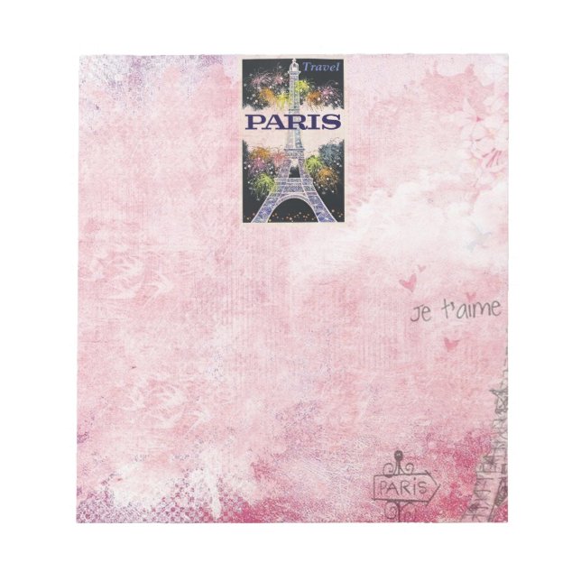 Bloco De Notas Paris: Poster (Frente)