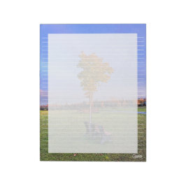 Bloco De Notas Park Bench Lined - Notepad de 11" x 8,5"