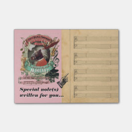 Bloco De Notas Paródia engraçada da música clássica de Moozart