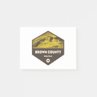 Parque Estadual do Condado de Brown Indiana