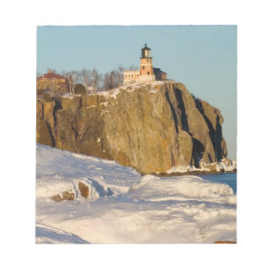 Bloco De Notas Parque Estadual Farol Split Rock no Lago