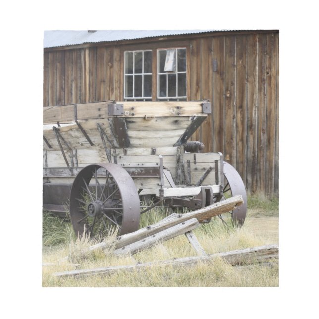 Bloco De Notas Parque Histórico do Estado de Bodie, AC (Frente)