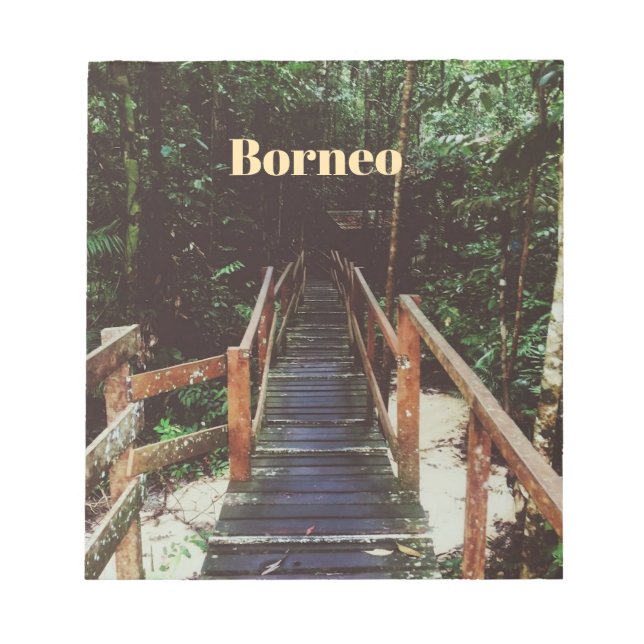 Bloco De Notas Parque Nacional Bako - Bornéu (Frente)
