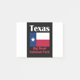 Bloco De Notas Parque Nacional Big Bend TX