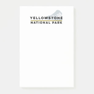 Bloco De Notas Parque Nacional Yellowstone