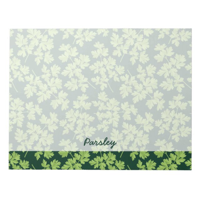 Bloco De Notas Parsley Pattern (Frente)