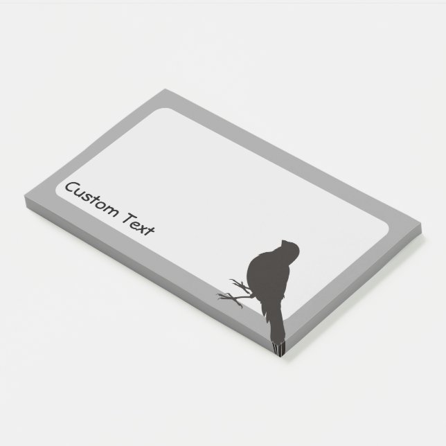 Bloco De Notas Pássaro Canário Permanente (Inclinado)