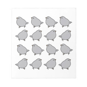 Bloco De Notas Pássaros