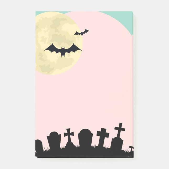 Bloco De Notas Pastel Graveyard (Frente)