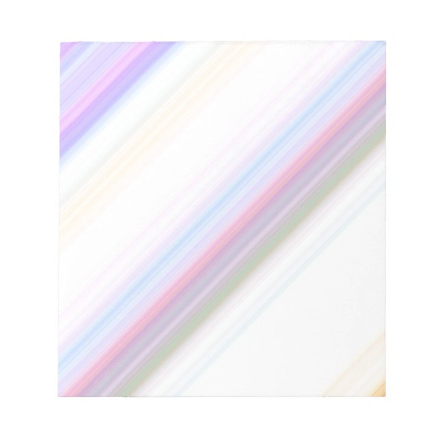 Bloco De Notas Pastel Stripes (Frente)