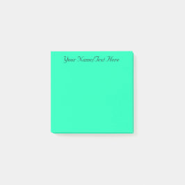 Bloco De Notas Pastel Turquoise