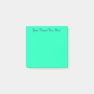 Bloco De Notas Pastel Turquoise