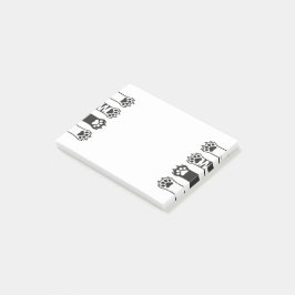 Bloco De Notas Patas de Gato