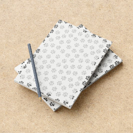 Bloco De Notas Patas, Patas-Cães, Patas-Gatos, Patas-Negras