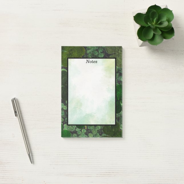 Bloco De Notas Patch de Vestido Verde Moderno (Escritótio)
