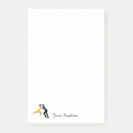 Bloco De Notas Patinação de Figura