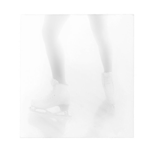 Bloco De Notas Patinação no gelo (Frente)